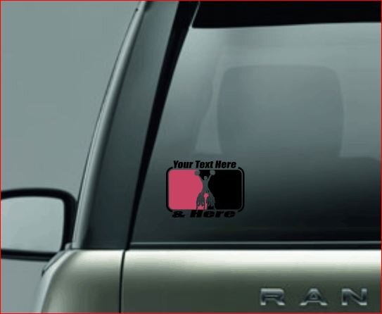 SPLIT IMAGE DECAL, Cheer - Discontinued