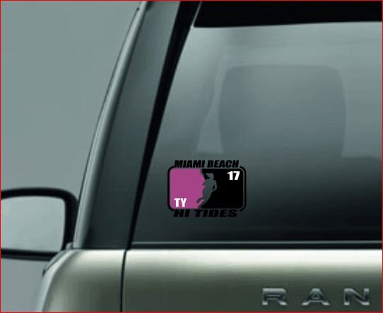 SPLIT IMAGE DECAL, Lacrosse