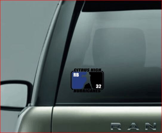 SPLIT IMAGE DECAL, Football