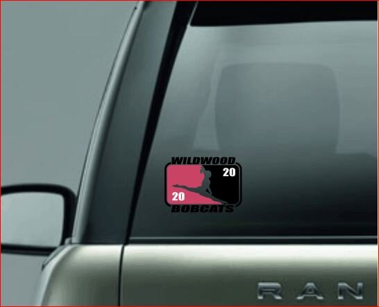 SPLIT IMAGE DECAL, Gymnastics