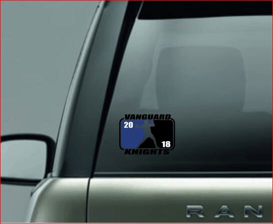 SPLIT IMAGE DECAL, Football