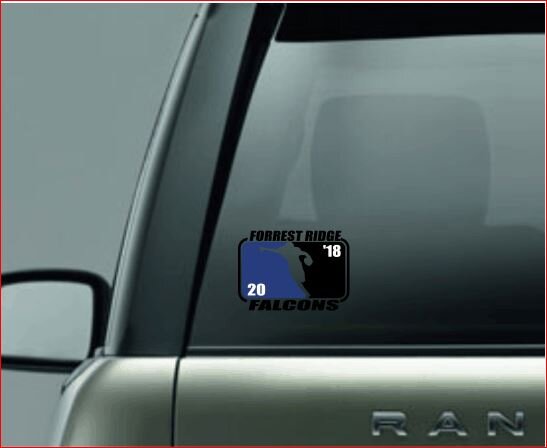 SPLIT IMAGE DECAL, Football