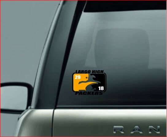 SPLIT IMAGE DECAL, Baseball