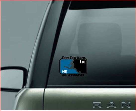 SPLIT IMAGE DECAL, Soccer