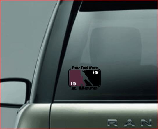 SPLIT IMAGE DECAL, Soccer