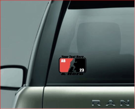 SPLIT IMAGE DECAL, Soccer