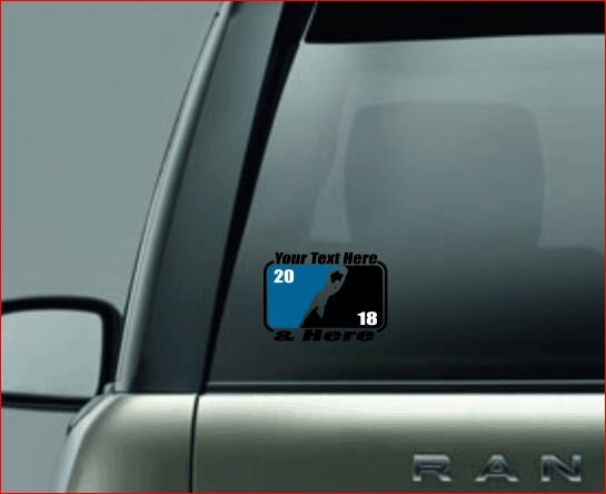 SPLIT IMAGE DECAL, Basketball