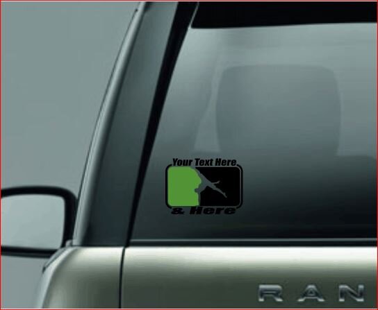 SPLIT IMAGE DECAL, Gymnastics