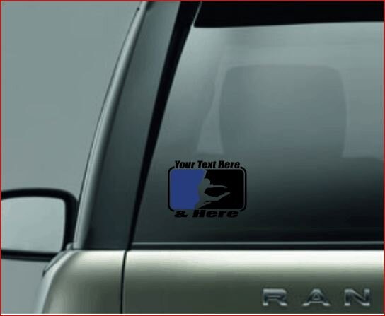 SPLIT IMAGE DECAL, Dance