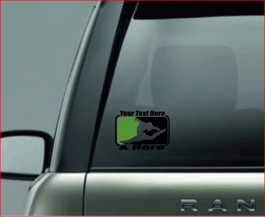 SPLIT IMAGE DECAL, Dance