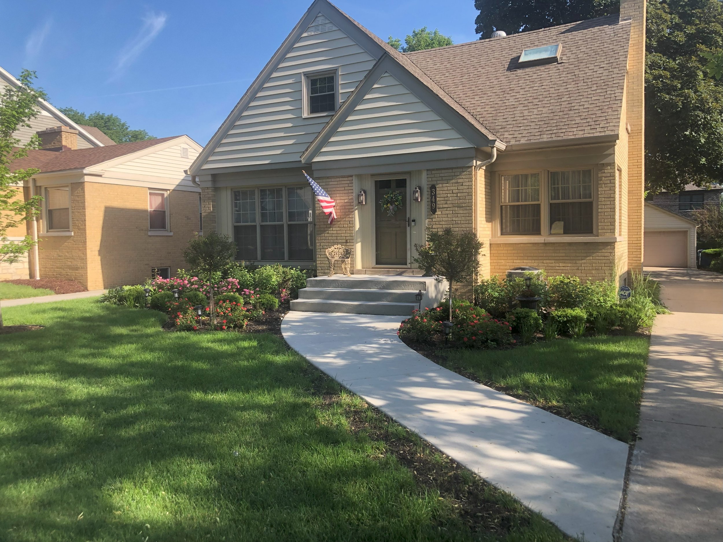 Residential driveway, sidewalk, and patio repair and installation. 