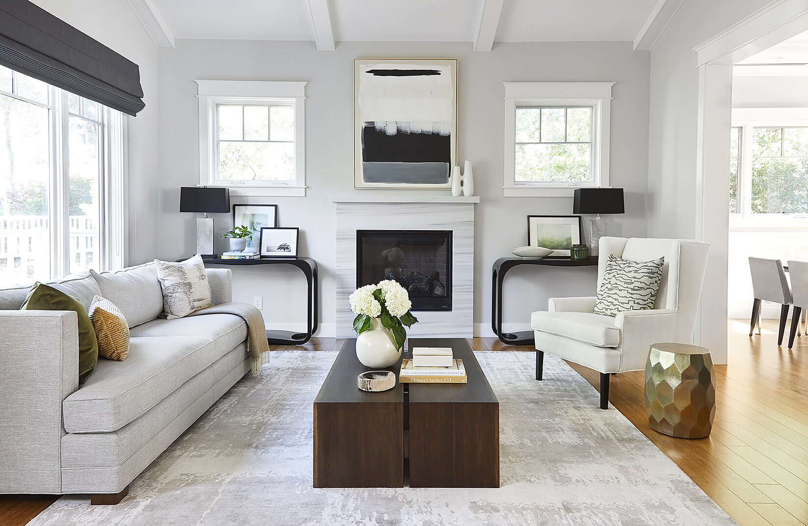 Modern Traditional Home Design With Many Unusual Architectural Elements