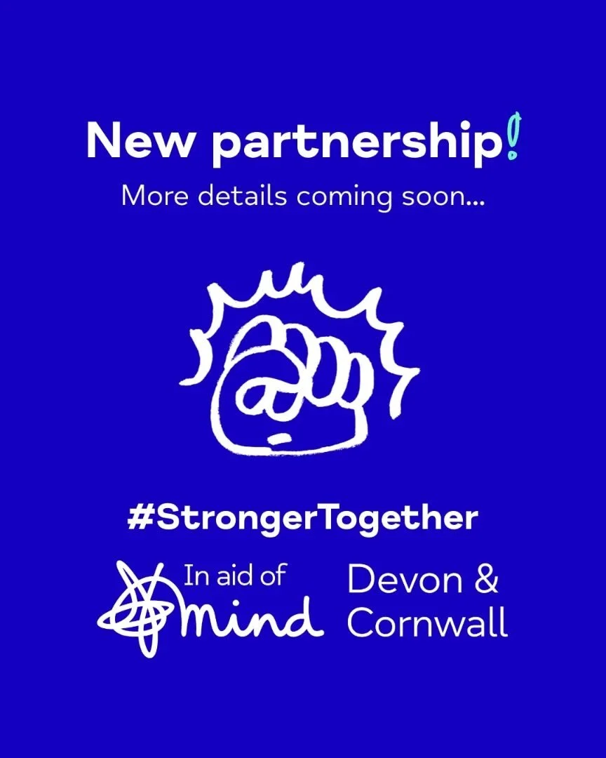We're really excited to announce that a new collaboration between @minddevon and @cornwallmind is coming very soon&hellip;&nbsp;😮

For the first time ever, our two local Minds based in the South West will be working together on some exciting events 