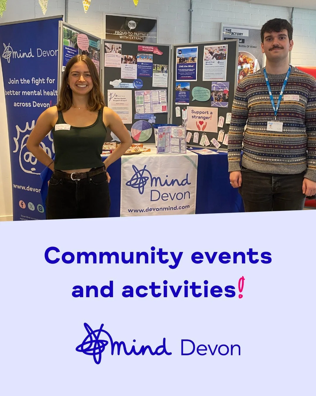 This month, the team has attended several events to help spread important awareness within our local communities for #WorldMentalHealthDay. Raising awareness is a key part of our organisation and mission for better mental health and wellbeing for all