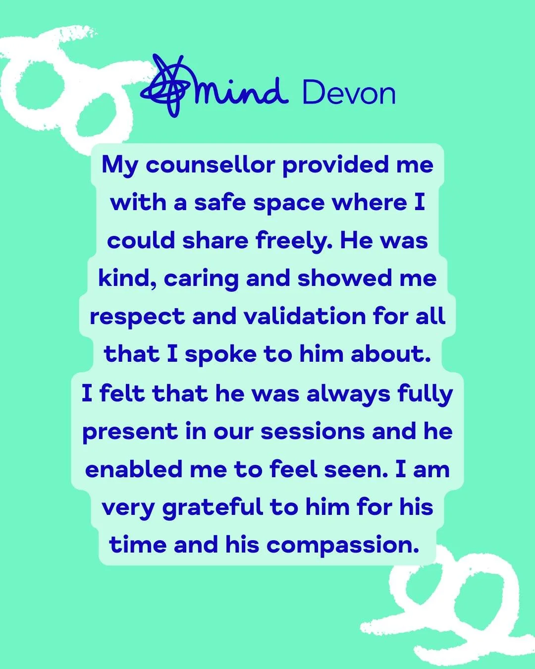 𝗪𝗲'𝗿𝗲 𝗵𝗲𝗿𝗲 𝗳𝗼𝗿 𝘆𝗼𝘂! 💙 Talk to a professional about your thoughts and feelings. 

Through active listening, empathy, and understanding, our counsellors aim to help you gain insight into challenges, develop coping strategies, and make po