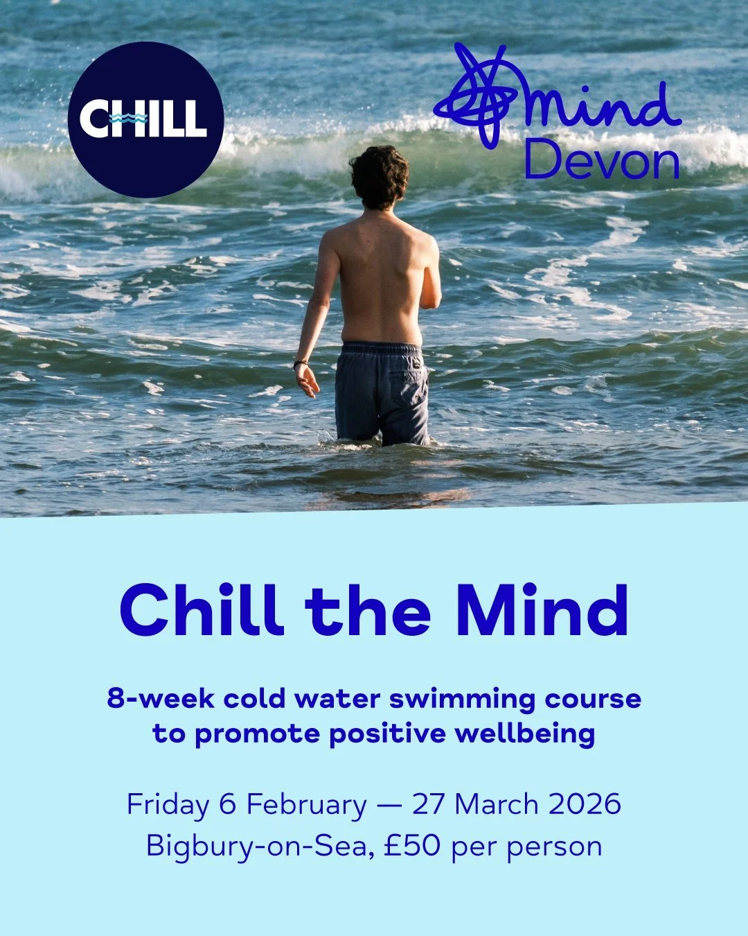 🏊&zwj;♂️ We&rsquo;re super excited to share a new date for our popular 8-week cold-water swimming course in collaboration with @chillsouthdevon at Bigbury-on-Sea, available to sign up now! 

📆 Friday 6 February &mdash; Friday 27 March 2026
⏰ 10am &