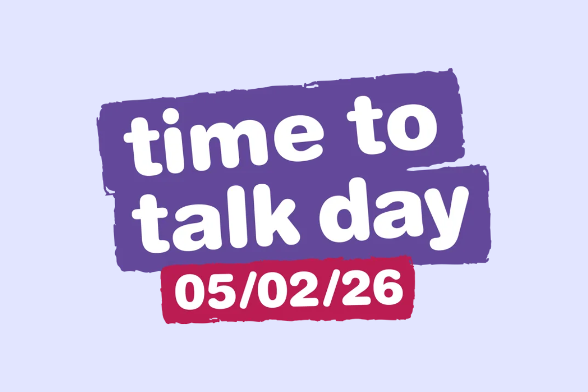 Start a conversation for Time to Talk Day