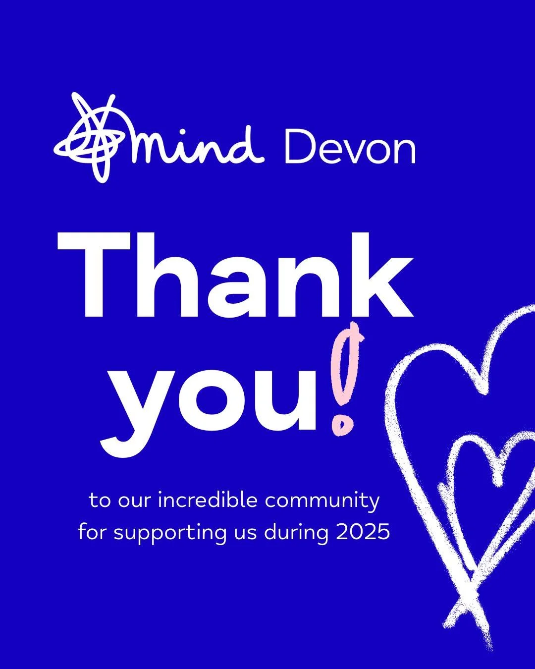 A huge heartfelt thank you to all of the amazing individuals, businesses, funders, and community groups who have been involved, donated, raised vital funds and awareness, and supported us throughout the past year. You&rsquo;re the reason we can conti