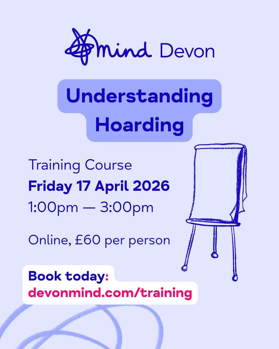 We've just added new dates to our public mental health training calendar. 💻

𝗨𝗻𝗱𝗲𝗿𝘀𝘁𝗮𝗻𝗱𝗶𝗻𝗴 𝗛𝗼𝗮𝗿𝗱𝗶𝗻𝗴 is a 2-hour course that takes an in-depth look at the mental health condition of hoarding, including definitions, causes, sympto