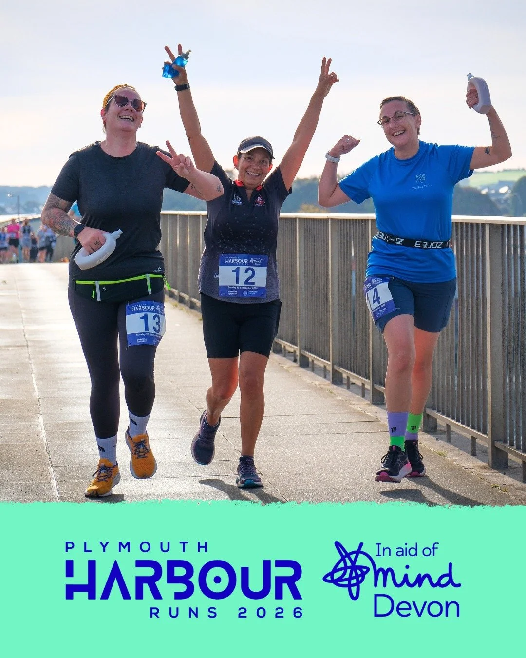 🏃&zwj;♂️🏃&zwj;♂️🏃&zwj;♂️ 𝗦𝗔𝗩𝗘 𝗧𝗛𝗘 𝗗𝗔𝗧𝗘 🏃&zwj;♀️🏃&zwj;♀️🏃&zwj;♀️

We&rsquo;re ecstatic to announce that our flagship Plymouth Harbour 10K &amp; Half fundraising events in aid of better mental health across #Devon are returning later t
