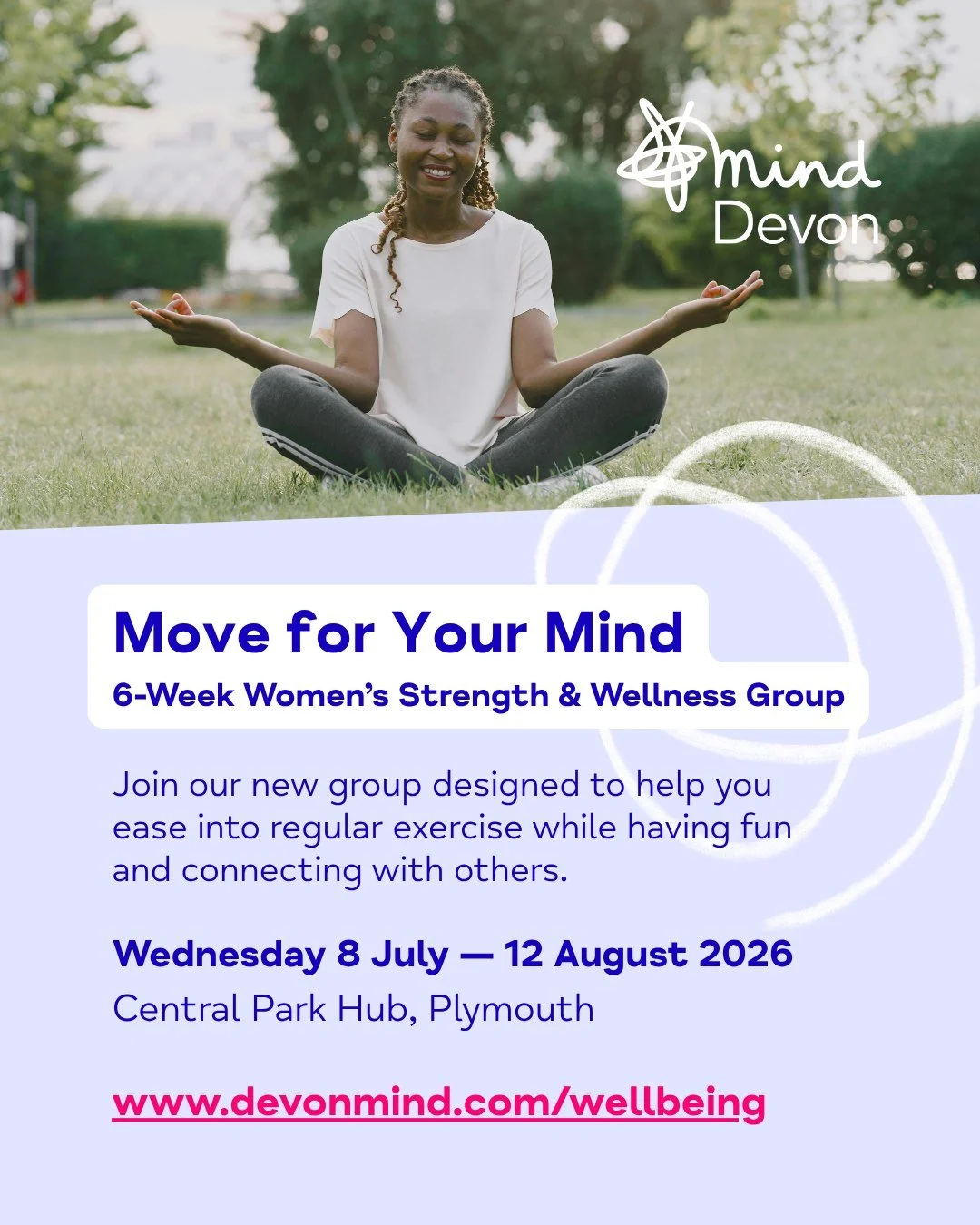The final few places are still available for our new wellbeing activity, 𝗠𝗼𝘃𝗲 𝗙𝗼𝗿 𝗬𝗼𝘂𝗿 𝗠𝗶𝗻𝗱 &mdash; women's strength and wellness group!

Looking for a supportive way to get moving, build strength, and boost your energy? Join our 6-wee