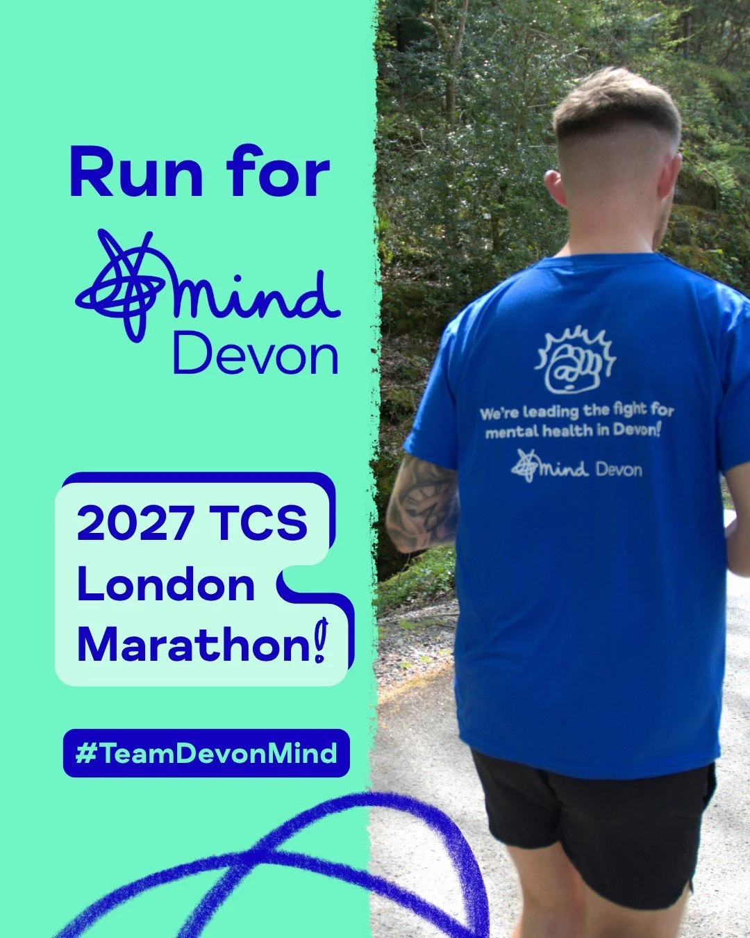 🏃&zwj;♀️ Could 2027 be your London Marathon year?

We&rsquo;re absolutely delighted to have just secured two #TeamDevonMind charity places for the 𝟮𝟬𝟮𝟳 𝗧𝗖𝗦 𝗟𝗼𝗻𝗱𝗼𝗻 𝗠𝗮𝗿𝗮𝘁𝗵𝗼𝗻, and applications are now open! 

Run 26.2 miles, raise 