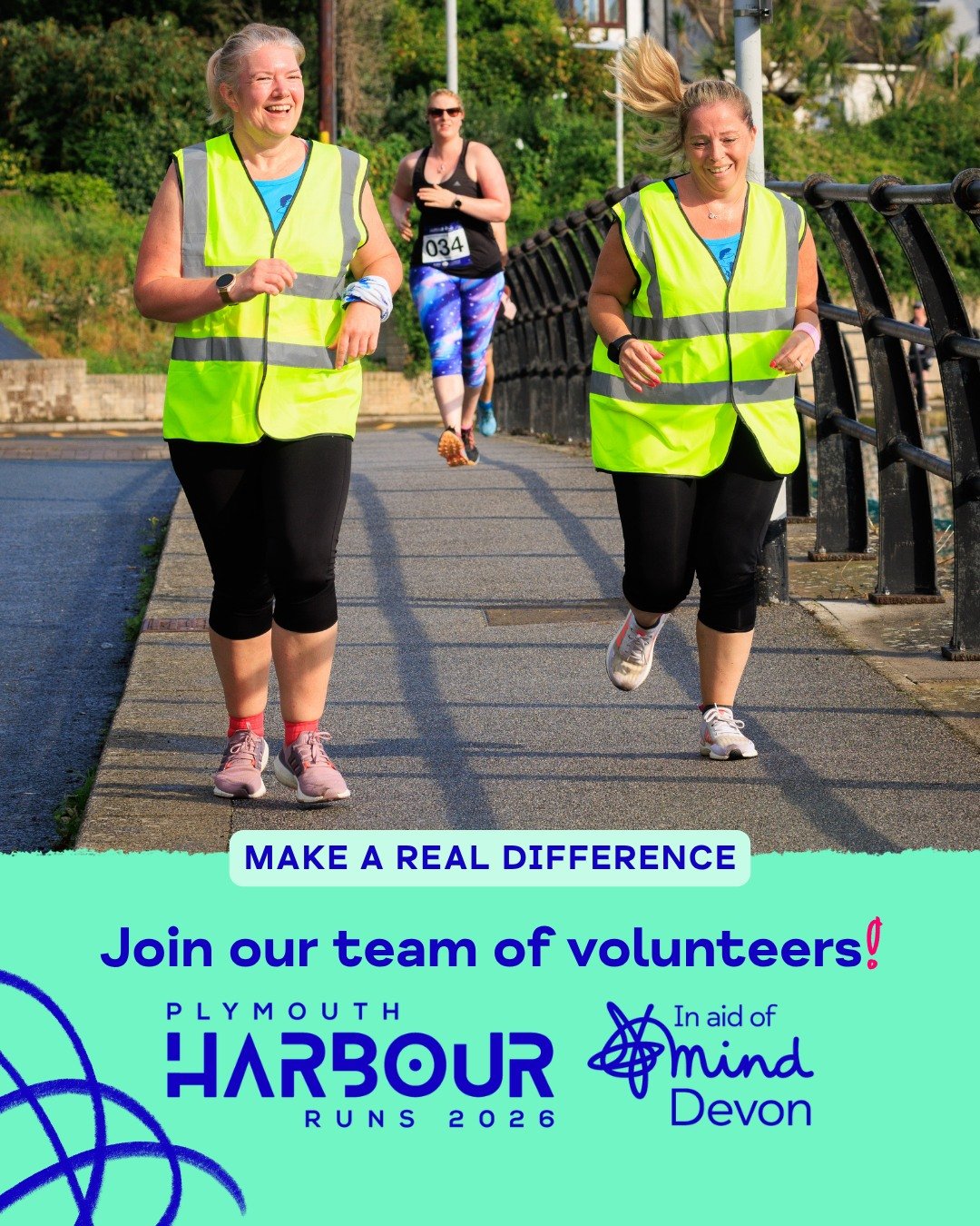 💙 Help make sure no mind is left behind and join #TeamDevonMind!

We&rsquo;re looking for an incredible team of volunteers to help bring our upcoming flagship fundraising events to life! 🏃&zwj;♀️🏃&zwj;♂️

𝟭𝟬𝗞: 𝗦𝘂𝗻𝗱𝗮𝘆 𝟮𝟳 𝗦𝗲𝗽𝘁𝗲𝗺𝗯𝗲