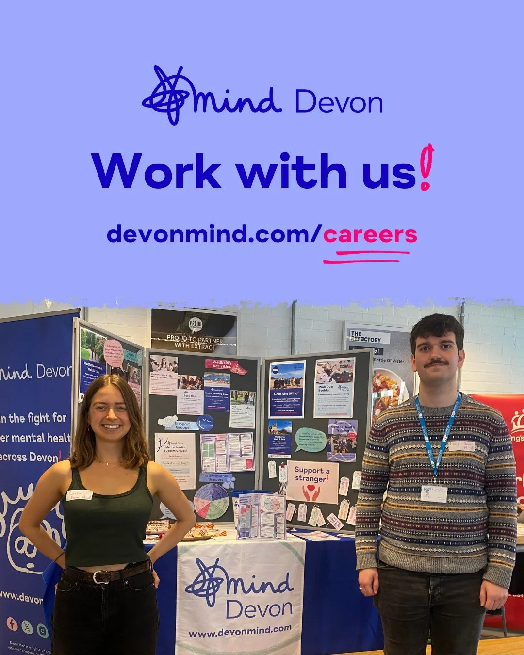 📢 We&rsquo;re hiring!

Are you passionate about supporting people to improve their mental health and wellbeing? Do you enjoy helping people connect with others and discover activities that support their recovery?

We're looking to recruit a part-tim