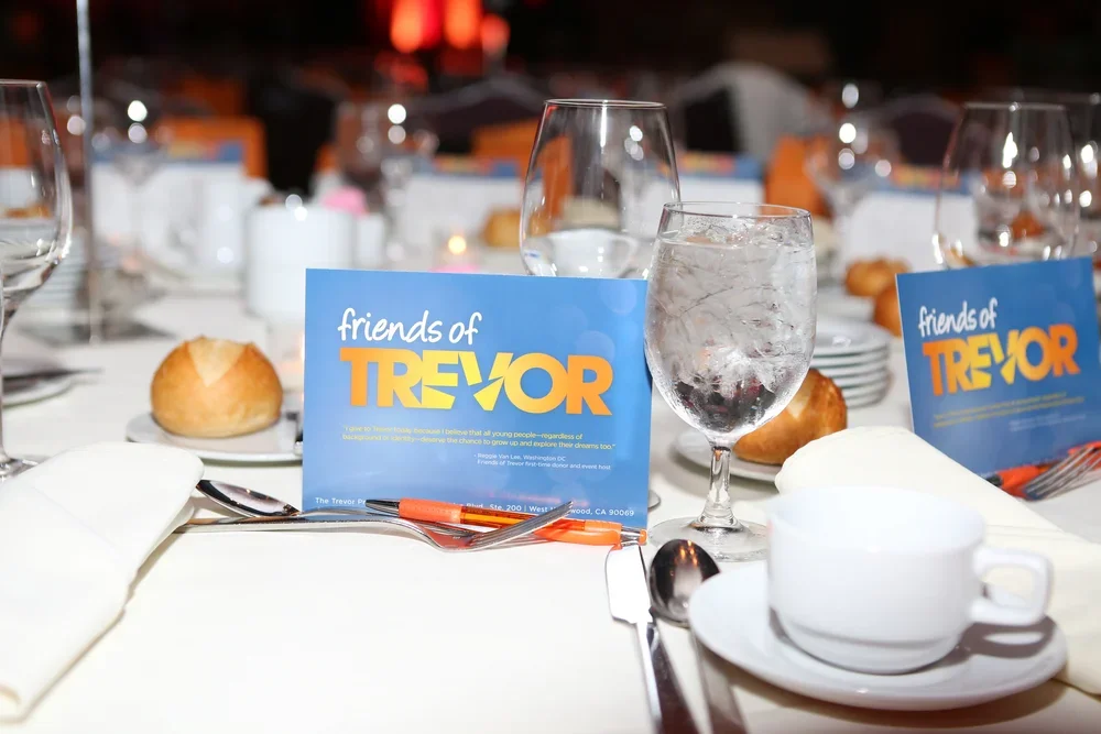 TrevorLIVE NY donation postcards // Photo credit: The Trevor Project
