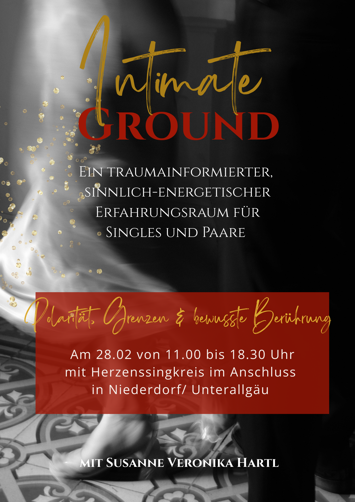 "Deeper Intimacy" -Ein sinnlich- energetischer Tag für emotionale Heilung, authentische Begegnung und Öffnung für deine Intimität