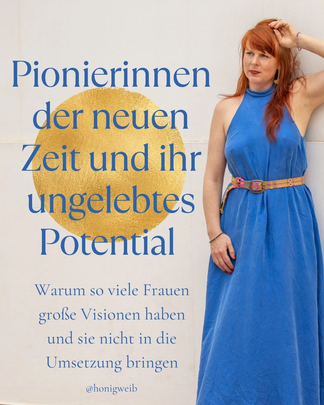 🌕PIONIERINNEN DER NEUEN ZEIT, ICH RUFE EUCH🔥So viele hochsensitive Frauen tragen wundersch&ouml;ne Gaben in sich.

Gaben, die Menschen und Tiere ber&uuml;hren und R&auml;ume der Heilung, Verbindung und Transformation &ouml;ffnen k&ouml;nnten. So vi