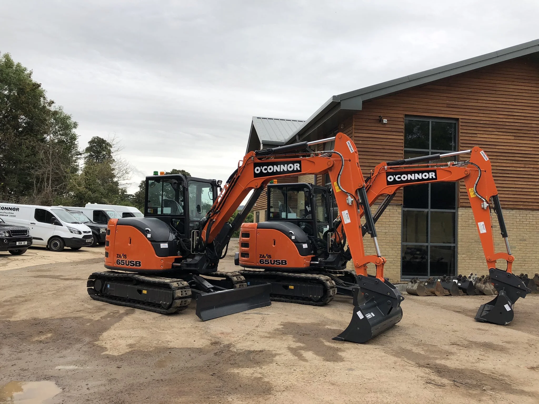 Hitachi 6.5 ton excavator