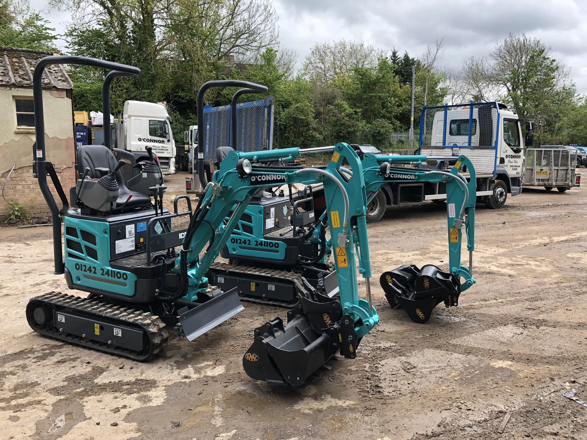 Kobelco 1 ton micro excavator