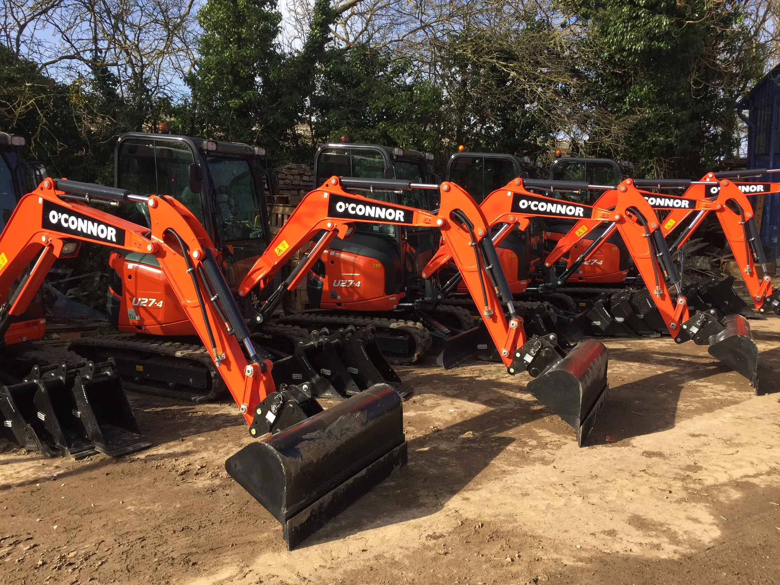 Kubota 2.7 ton excavator