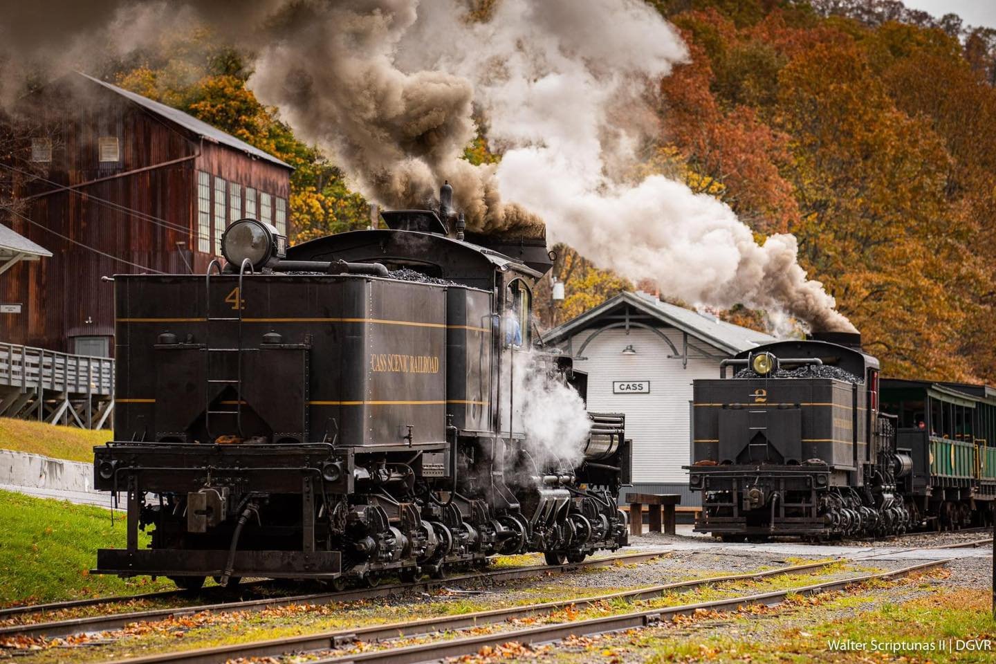  Cass Scenic Railroad, Cass, WV.  