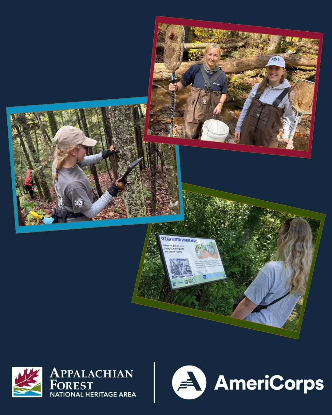 Coordinate Pollinator Projects | Build Community Connections | Curate Heritage Exhibits | Serve With AFNHA AmeriCorps
Join AFNHA’s 2025–26 AmeriCorps team and help preserve the stories, landscapes, and heritage that define the Appalachia