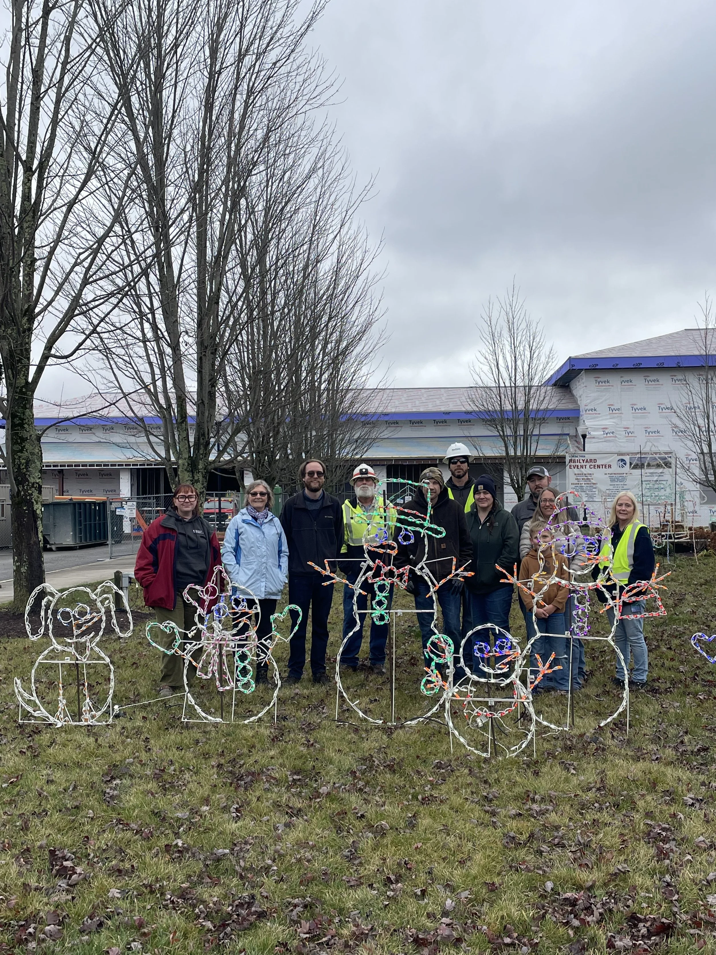 Serving at the Elkins Depot Welcome Center