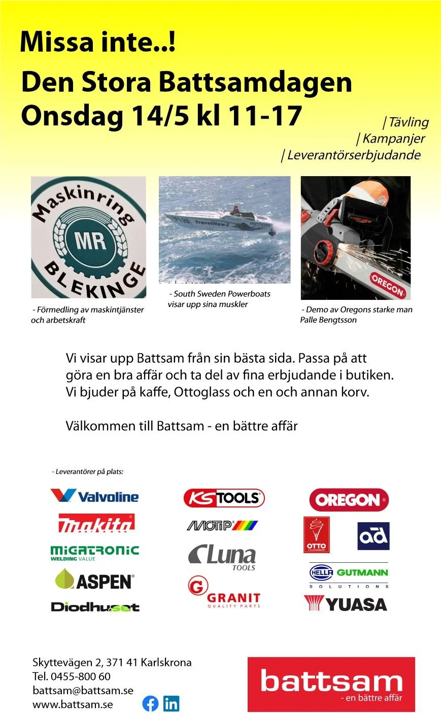 Den Stora Battsamdagen 2025 14/5
