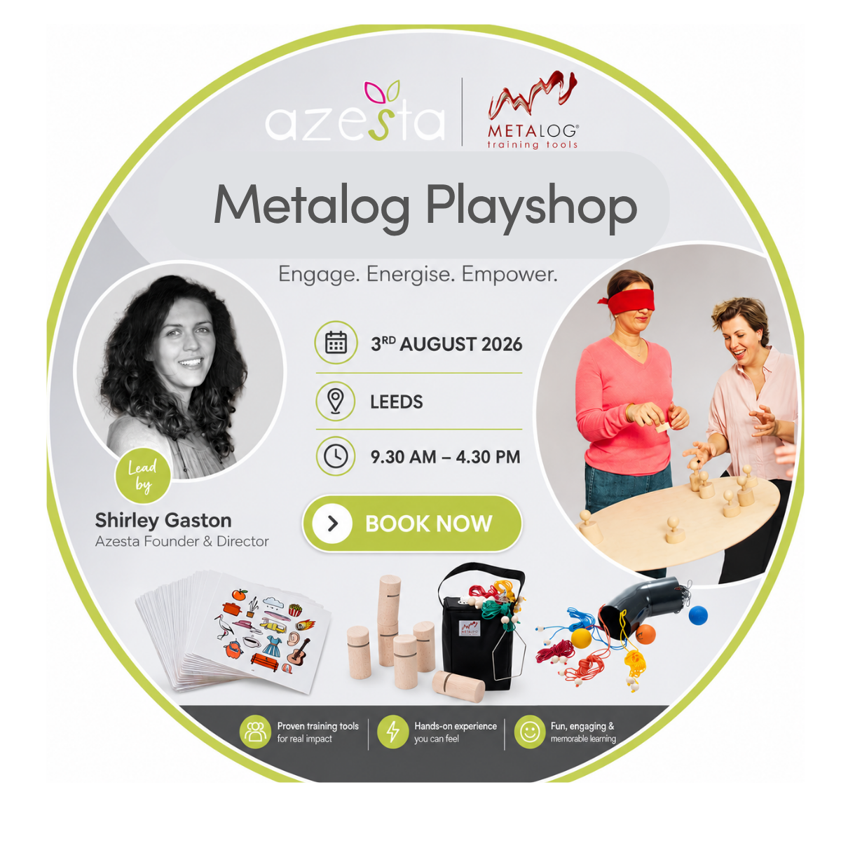 Metalog Playshop | In person event | Monday 3rd August 2026