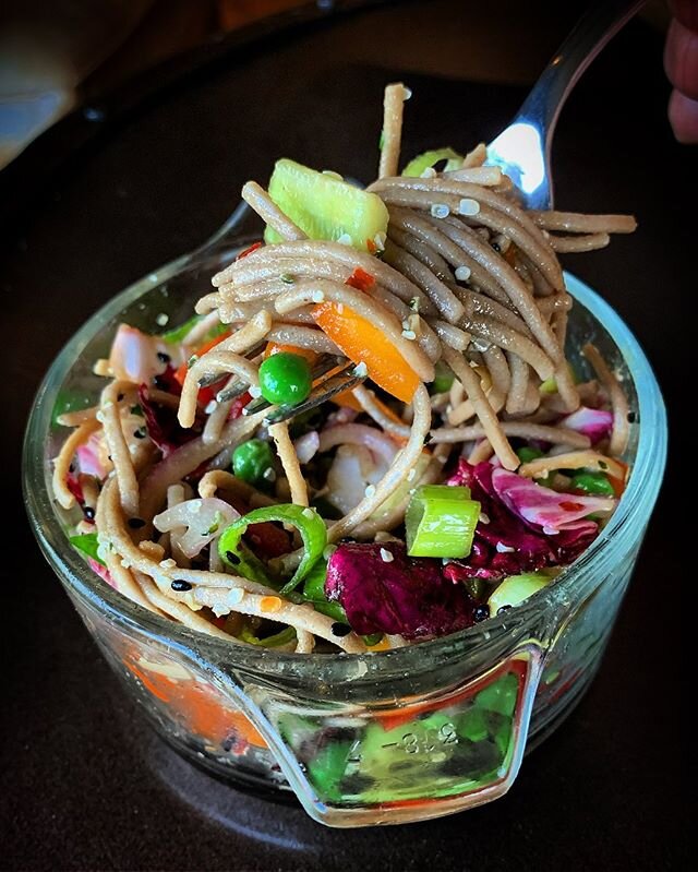 Soba Noodle salad! My favorite!

I have had a few slips on my vegan journey, but it&rsquo;s more because I hate wasting food! We compost, but throwing away food, especially for a silly reason like choosing not to eat cheese feels so wrong. We had our
