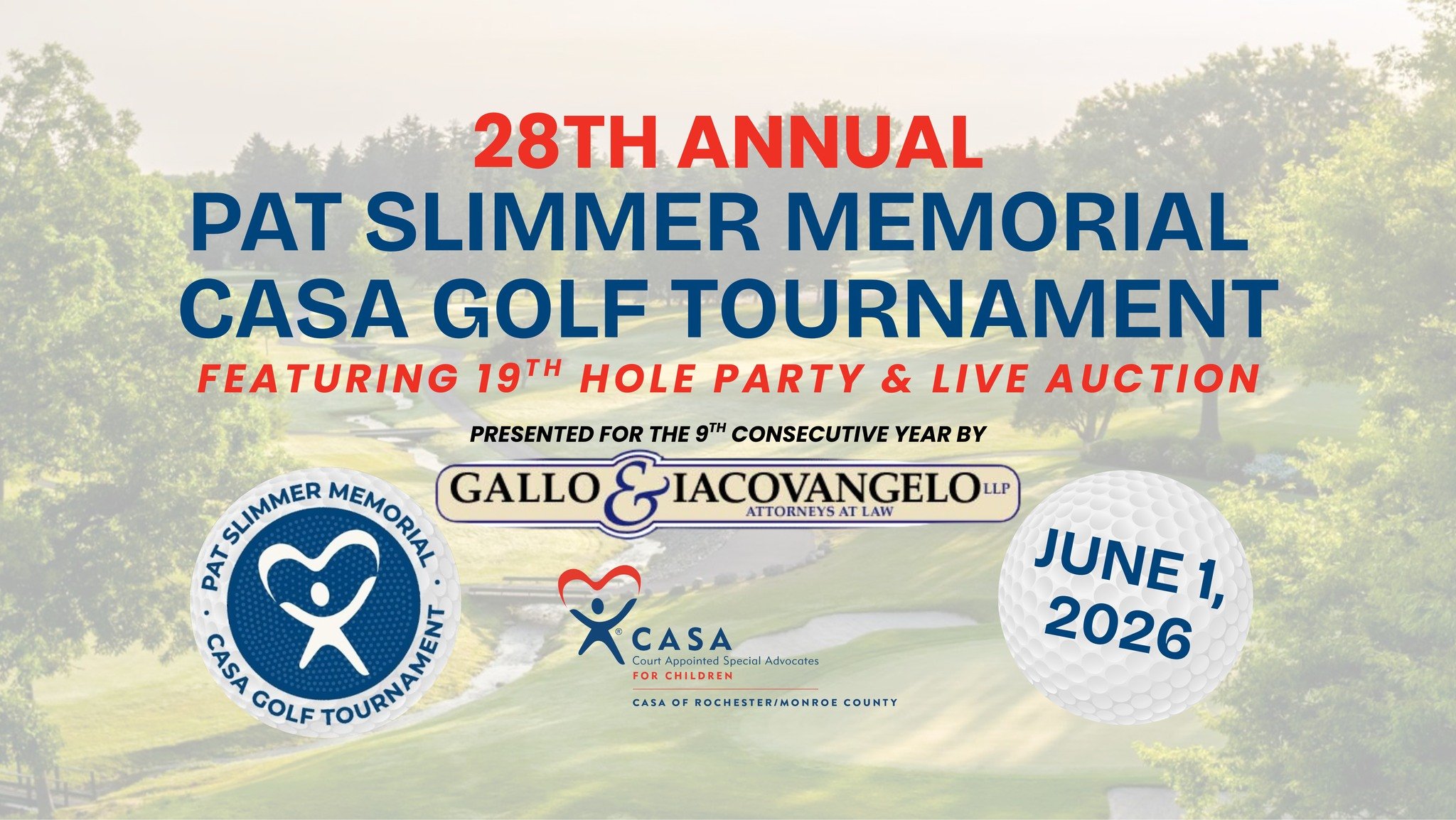 CASA of Rochester/Monroe County Golf Tournament