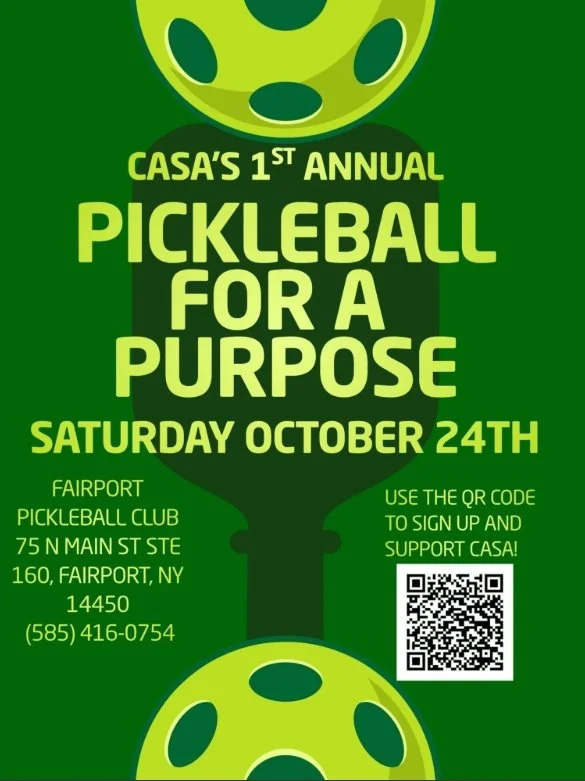 Pickleball for a Purpose with CASA of Rochester/Monroe County