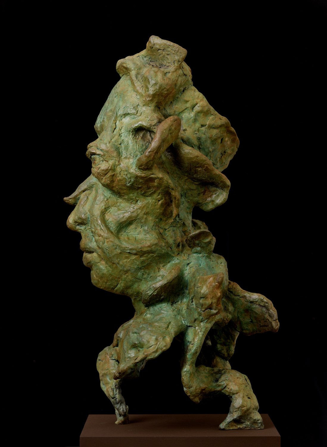 Dr Gindi - The Horticulturist 3 - H51 x W25 x D22 cm - Bronze 2021.JPG