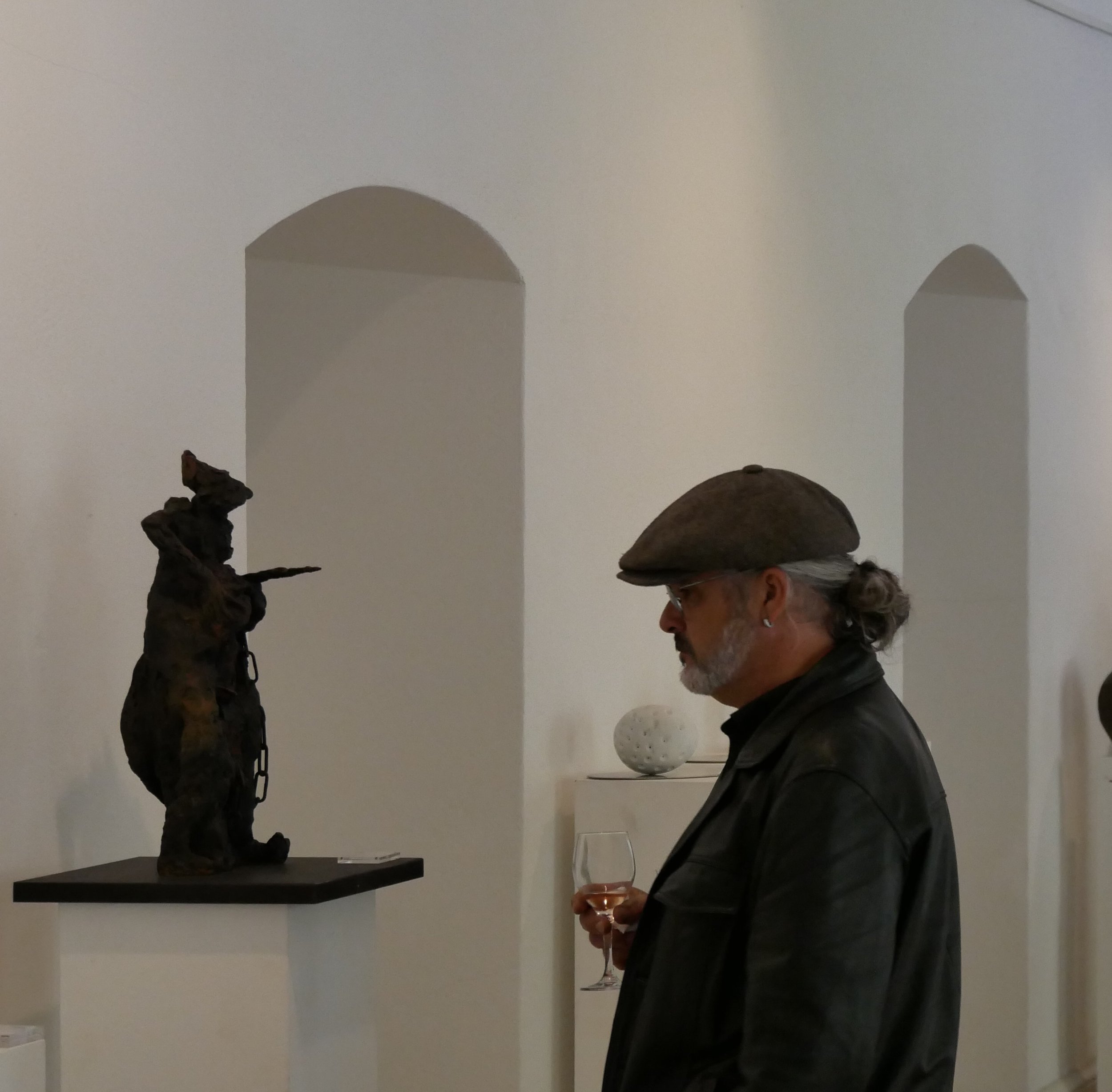 6 Dr Gindi - 9th Swiss Triennial of Sculpture 2024 - Bad Pfäfers.JPG
