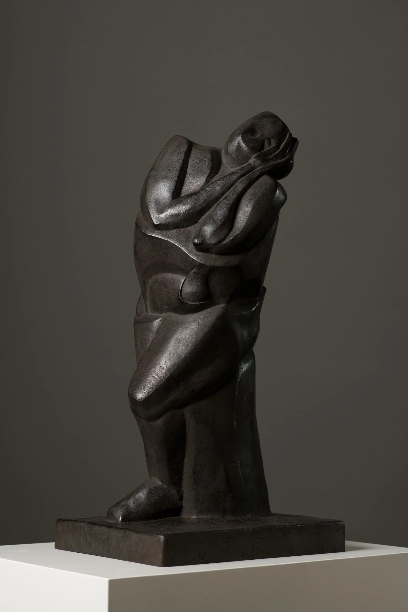 H 44 x W 18 x D 23 cm - Bronze