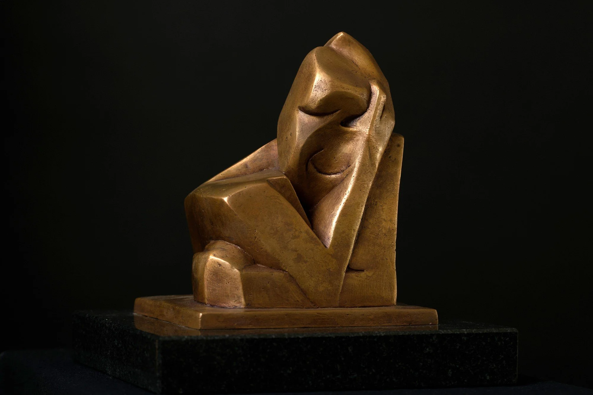 H 18 x W 15 x D 15 cm - Bronze