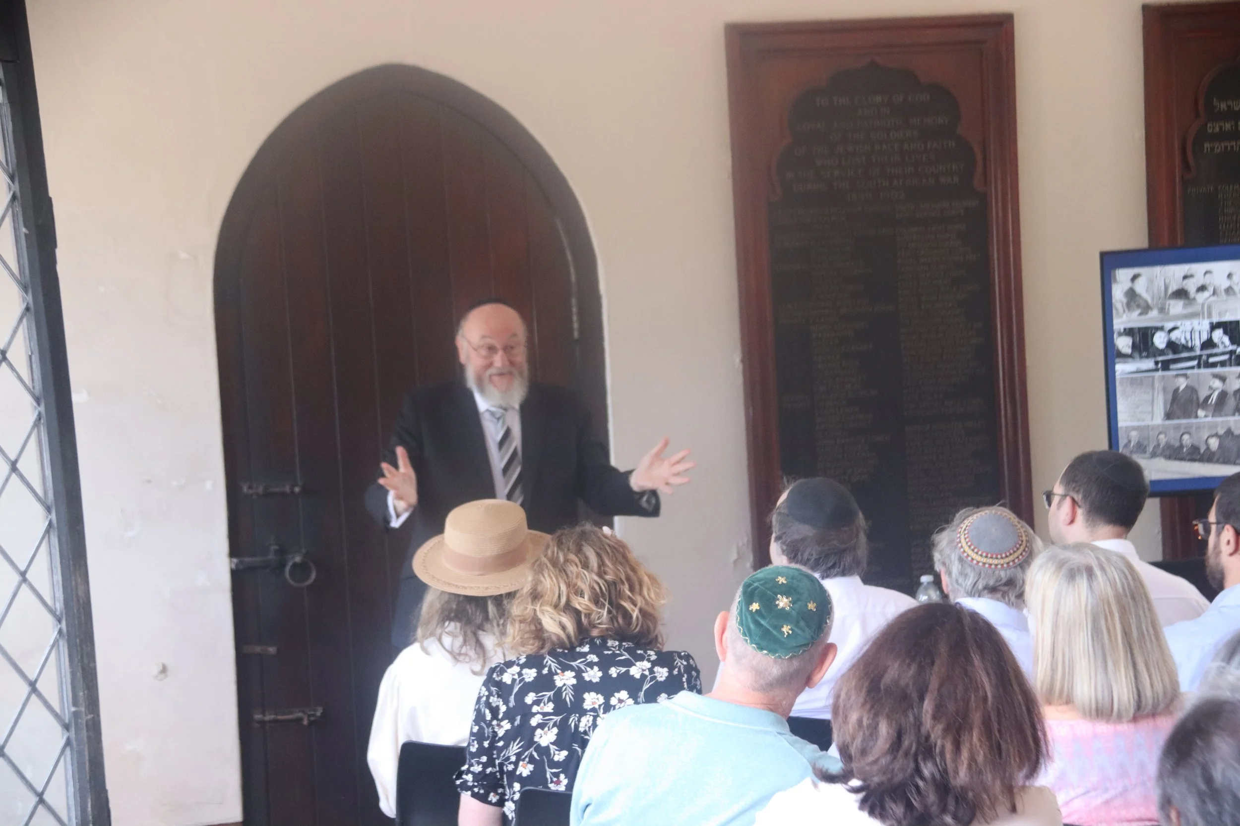 The Chief Rabbi, Sir Ephraim Mirvis 