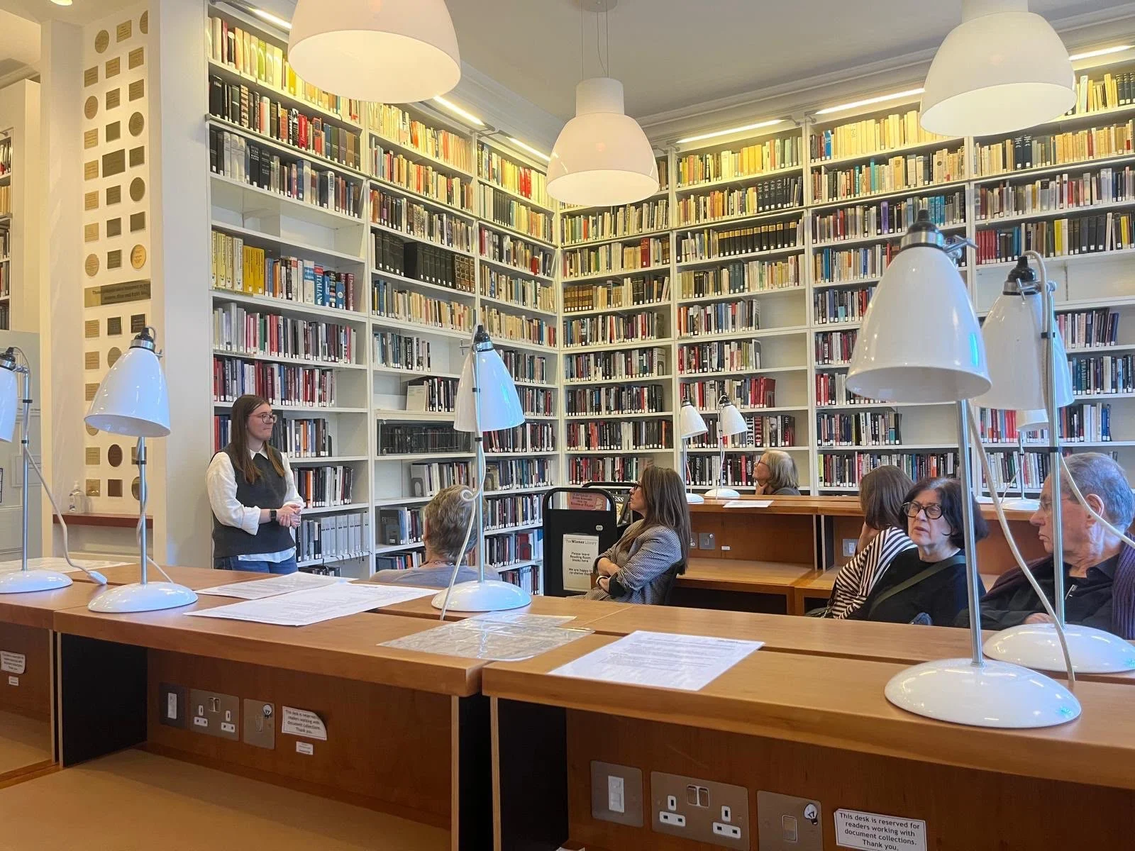Behind every name is a story worth preserving: visit to the Wiener Holocaust Library