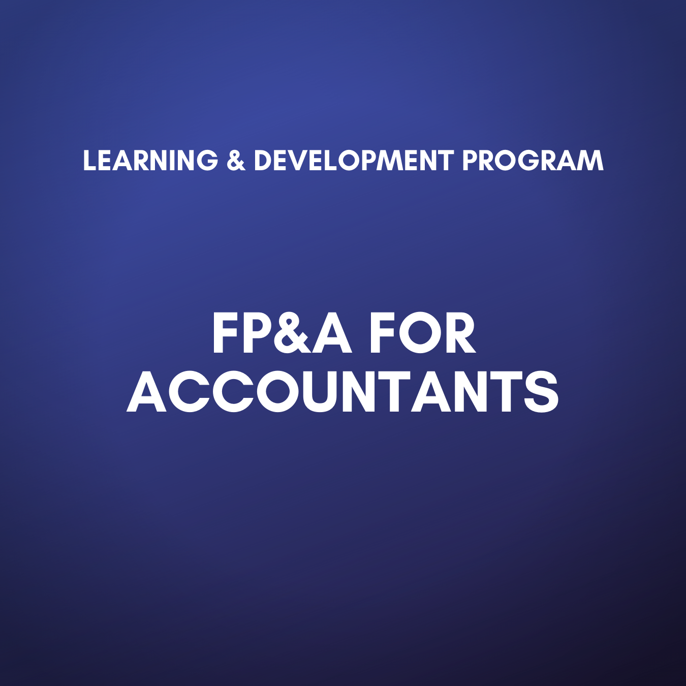 FP&A for Accountants