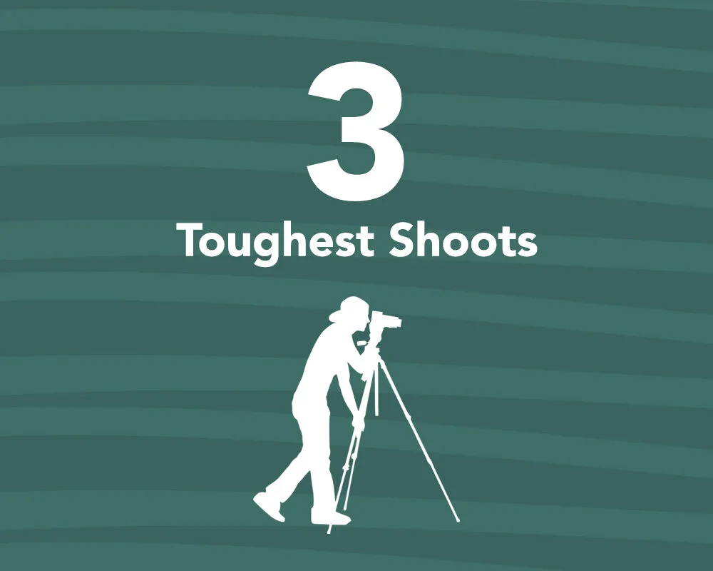 My 3 Toughest Video Shoots